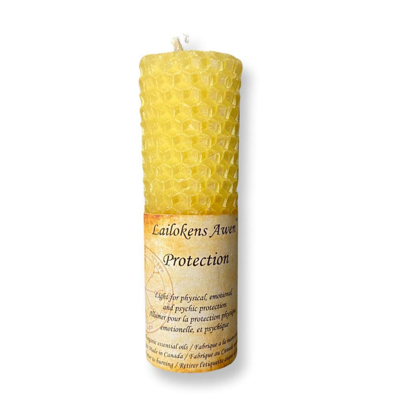Natural Beeswax Intention Candles - East Meets West USA