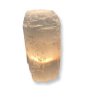 Natural Cut Selenite Lamp - East Meets West USA