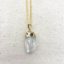 Natural Quartz Point Necklace - East Meets West USA