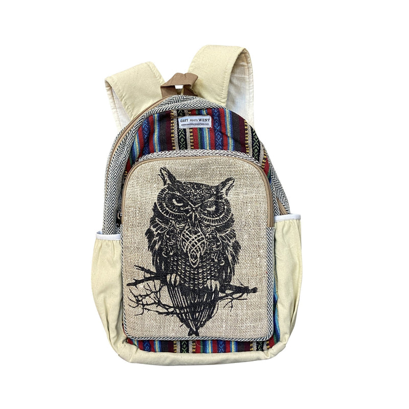 Old Owl Wise Multi Use Backpack - East Meets West USA