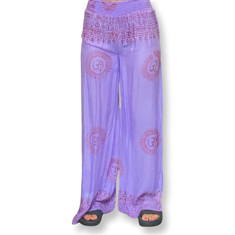 Om Cut Out Palazzo Pants - East Meets West USA