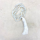 Opalite Mala (prayer) Beads w/ Tassel 