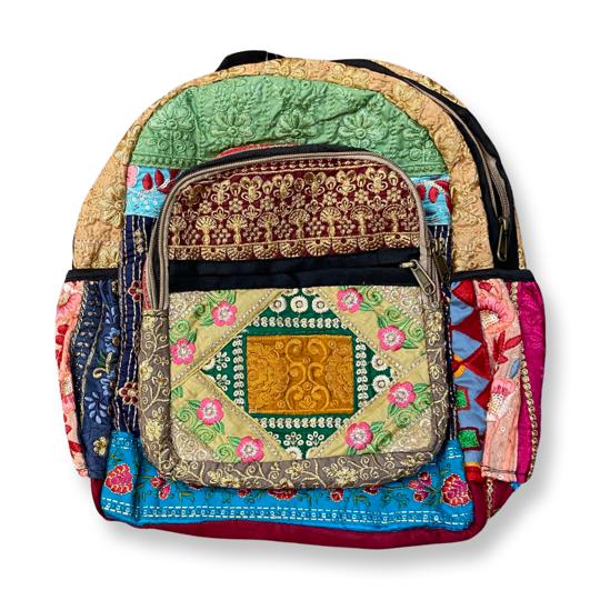 Patchwork Backpack - East Meets West USA