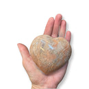 Peach Moonstone Heart - East Meets West USA