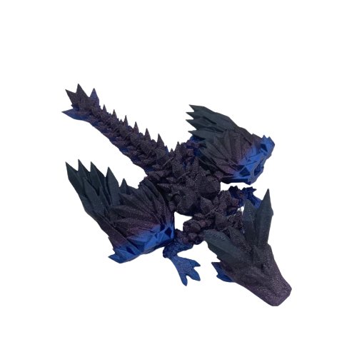 Purple/Black 3D Print Dragon - East Meets West USA