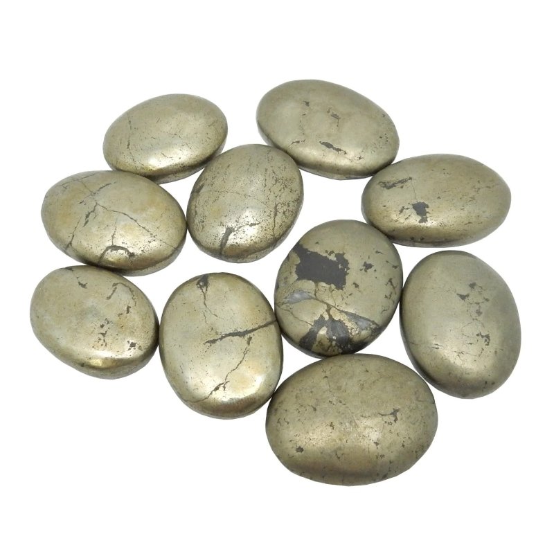 Pyrite Worry Stone - East Meets West USA