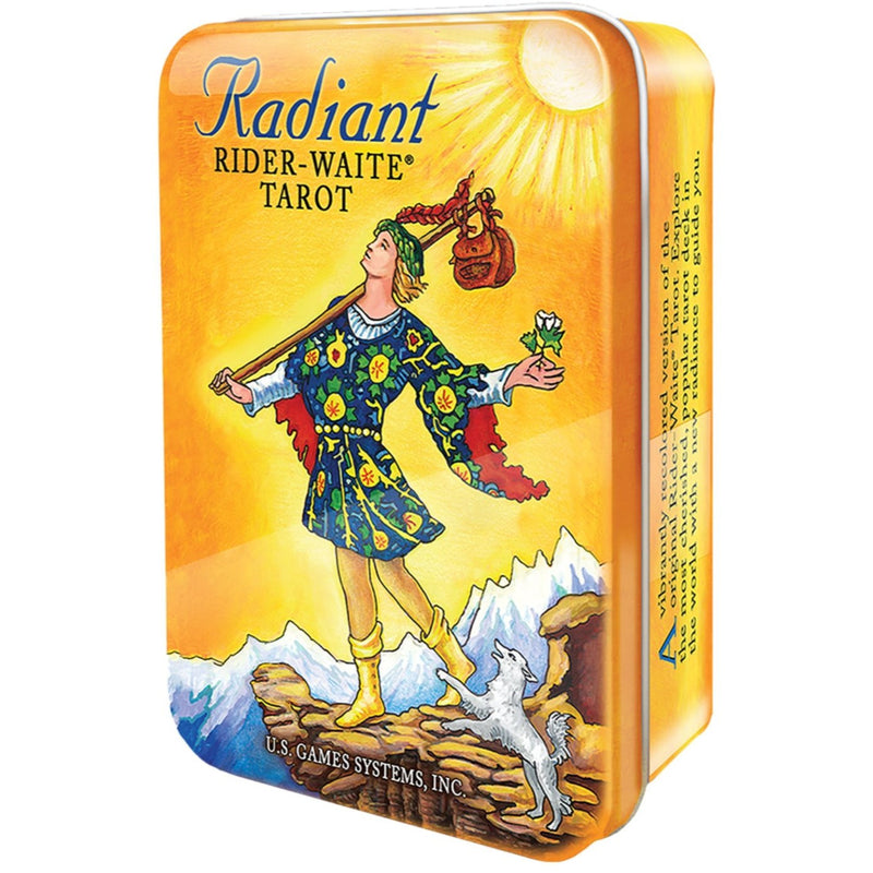 Radiant Rider-Waite Tarot Deck In a Tin - East Meets West USA