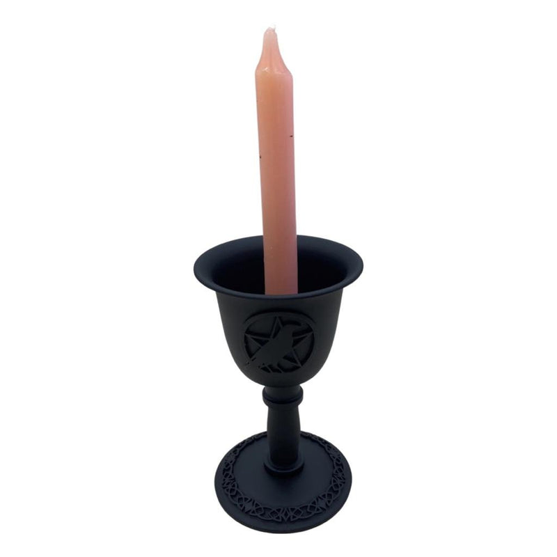 Raven Chalice Spell Candle Holder - East Meets West USA