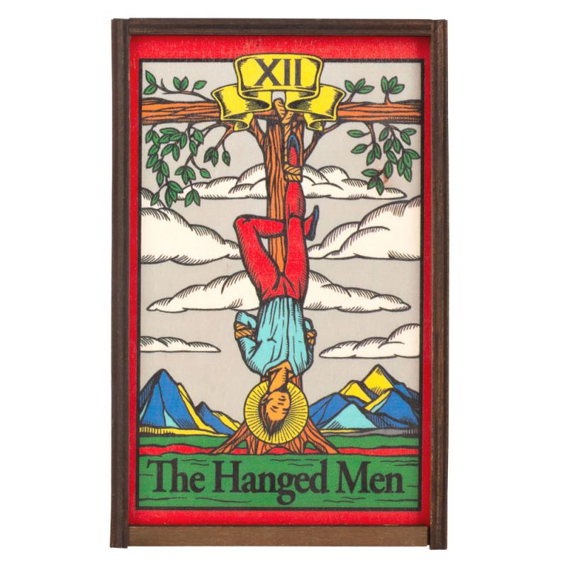 Rider The Hanged Man Tarot Card Box - East Meets West USA