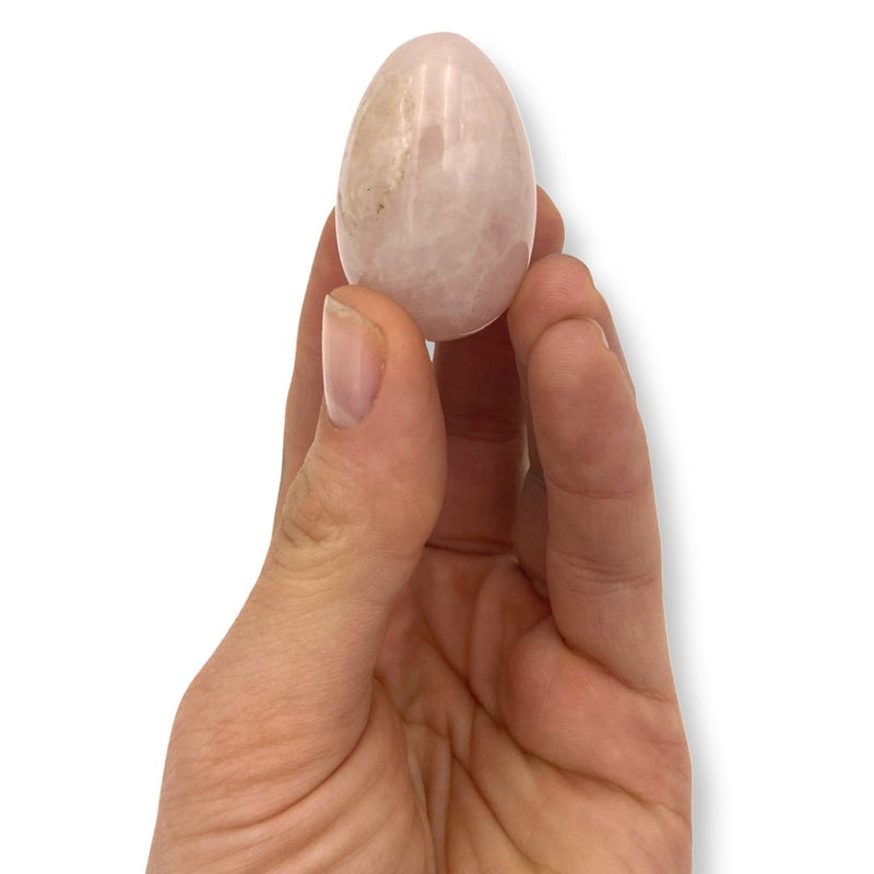 Rose Quartz Crystal Egg - East Meets West USA