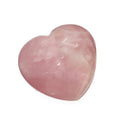 Rose Quartz Heart Palm Stone - East Meets West USA
