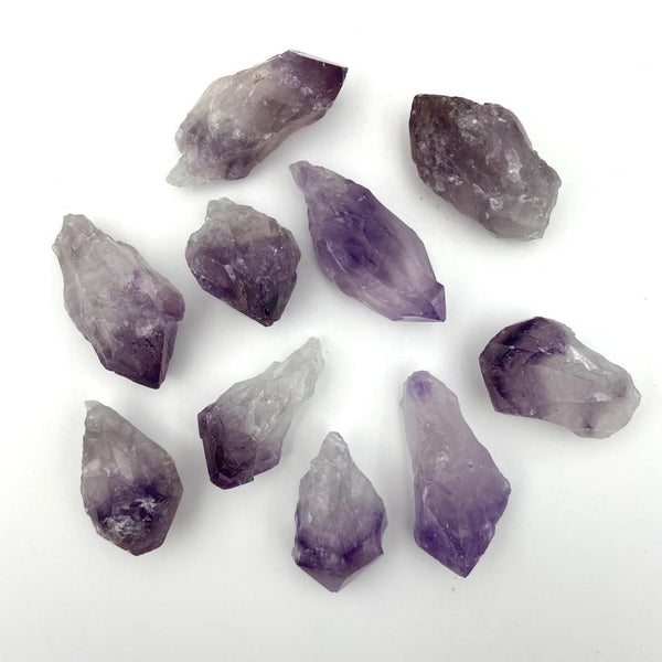 Rough Amethyst Point Clusters - East Meets West USA