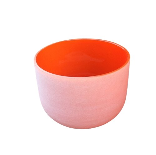 Sacral Chakra Crystal Singing Bowl (Note D) - East Meets West USA