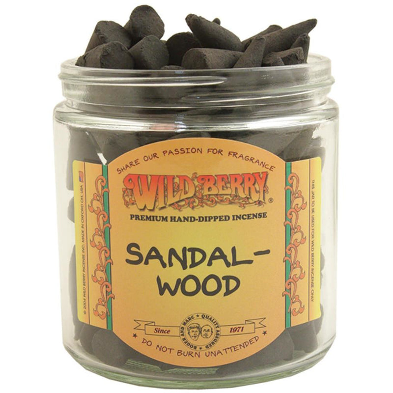 Sandalwood Incense Cones - East Meets West USA