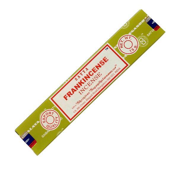 Satya 15g Frankincense Incense Sticks - East Meets West USA