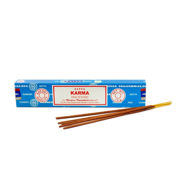 Satya 15g Karma Incense Sticks - East Meets West USA