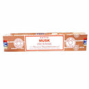 Satya 15g Musk Incense Sticks - East Meets West USA