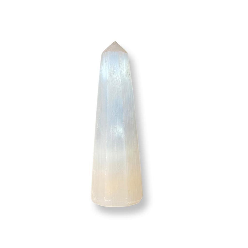 Selenite Cylinder Tower - East Meets West USA