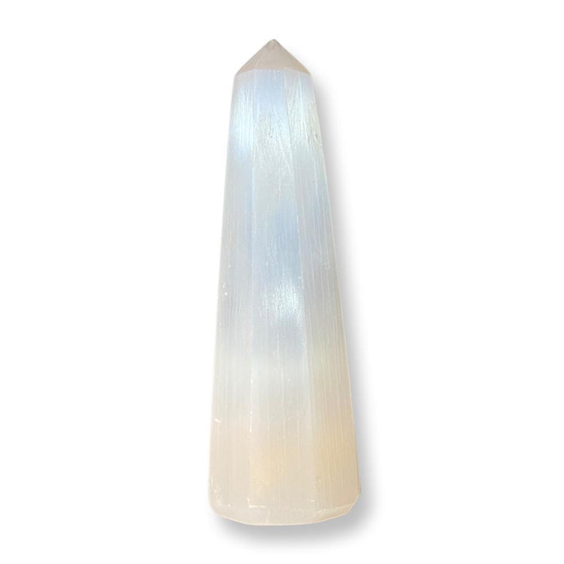 Selenite Cylinder Tower - East Meets West USA