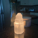 Selenite Iceburg Lamp - East Meets West USA
