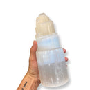 Selenite Iceburg Lamp - East Meets West USA