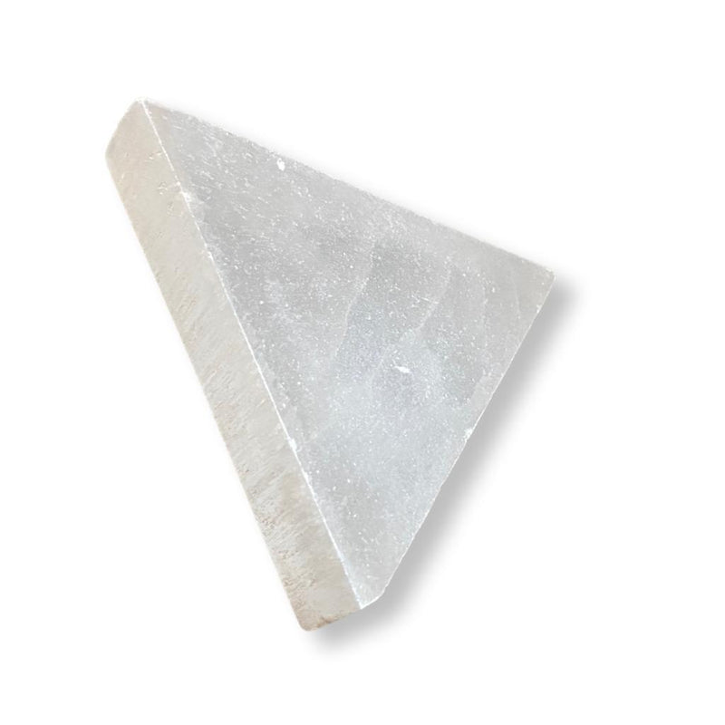Selenite Triangle Charging Plate - East Meets West USA