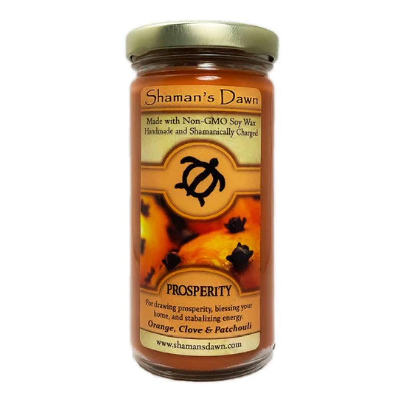 Shaman's Dawn Prosperity Candle - East Meets West USA
