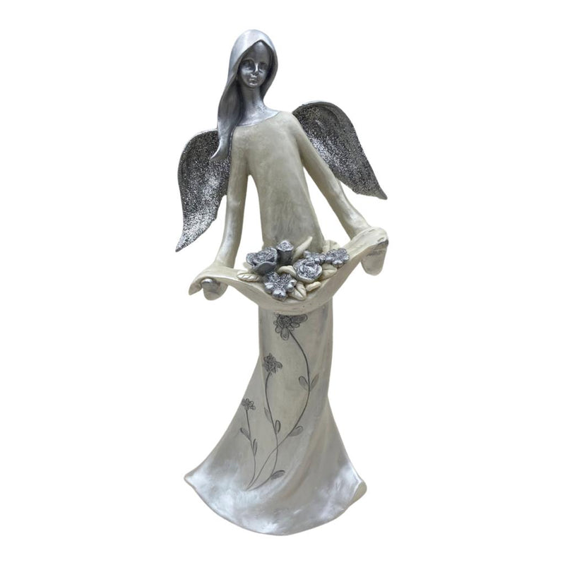 Silver Angel Figurine - East Meets West USA