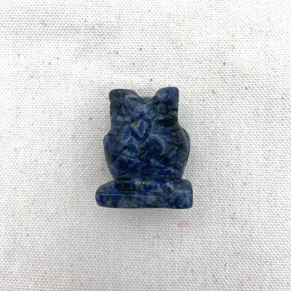 Sodalite Crystal Owl - East Meets West USA