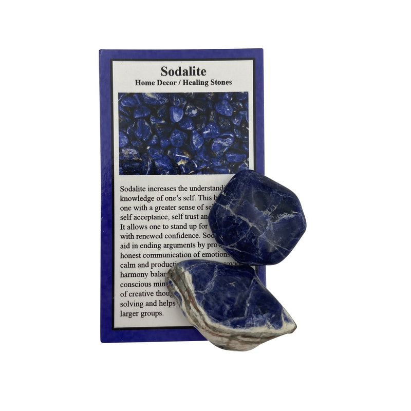 Sodalite Information Card - East Meets West USA