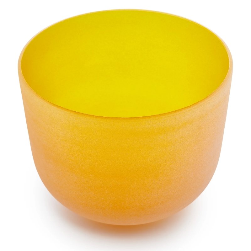 Solar Plexus Crystal Singing Bowl (Note E) - East Meets West USA