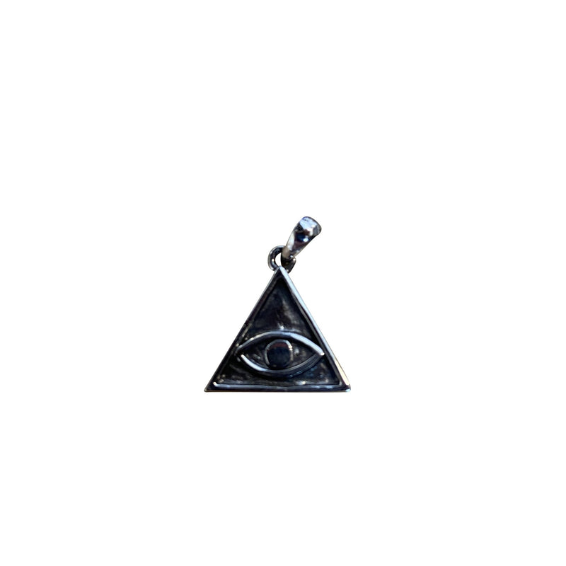 Sterling Silver All Seeing Eye Pendant - East Meets West USA