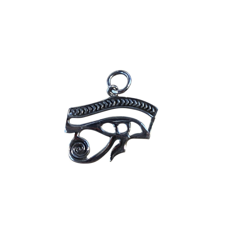 Sterling Silver Eye of Horus Pendant - East Meets West USA