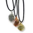 Stone Cage Necklace with Intuitively Chosen Stone - East Meets West USA