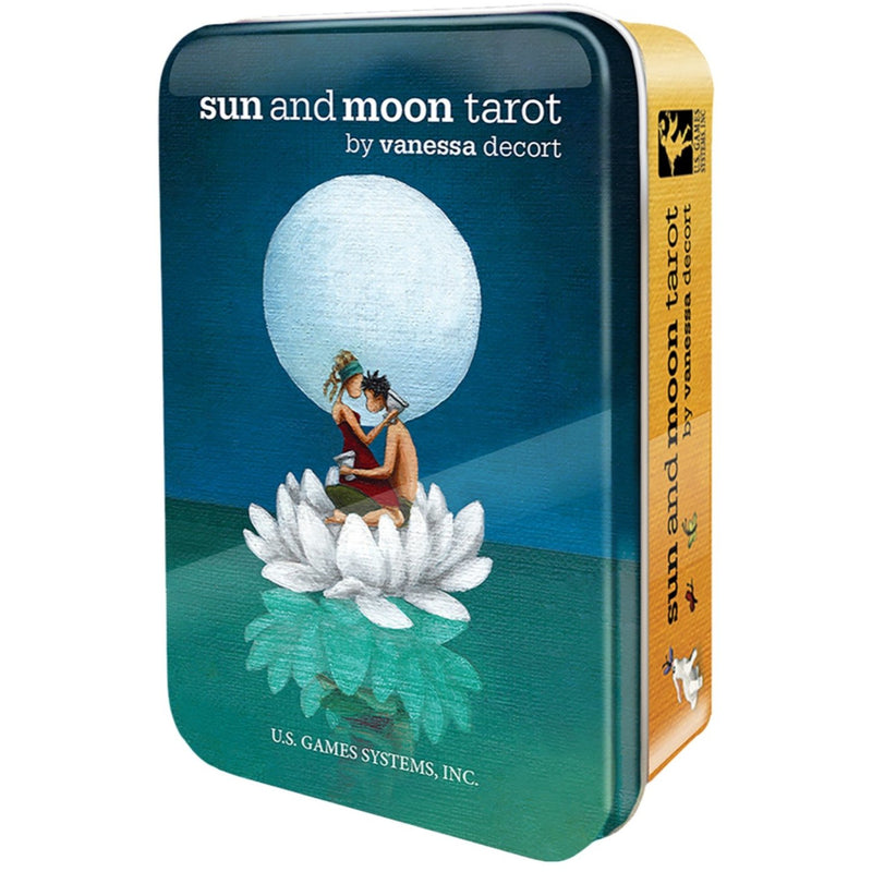 Sun and Moon Tarot in a Tin - East Meets West USA
