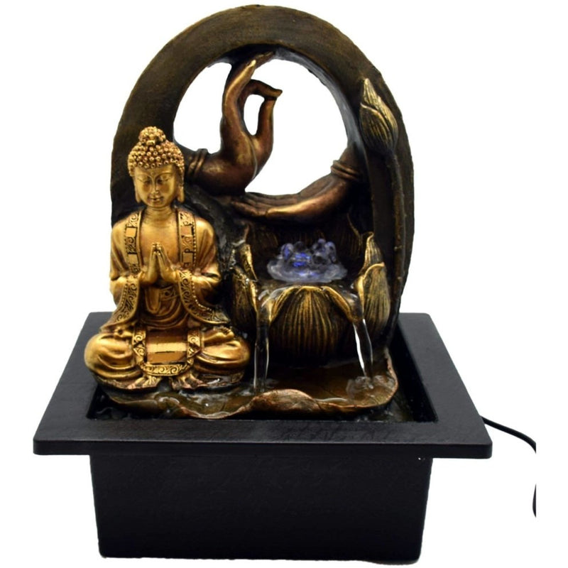 Teaching Buddha Fountain - East Meets West USA