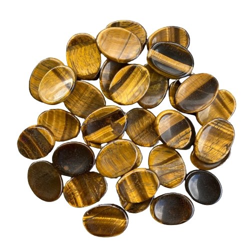 Tiger Eye Worry Stone - East Meets West USA