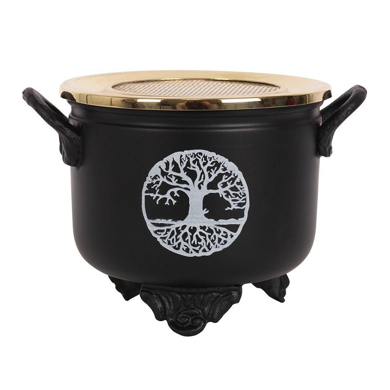 Tree Of Life Cauldron Incense Burner - East Meets West USA