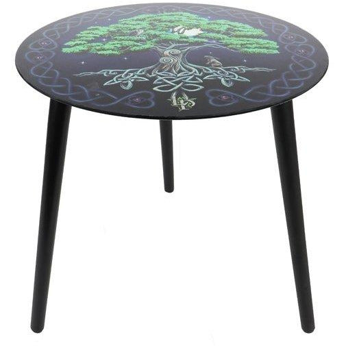 Tree of Life Glass Table - East Meets West USA
