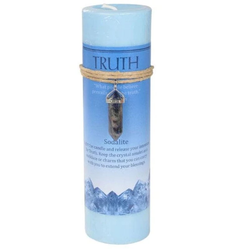 Truth Sodalite Candle - East Meets West USA