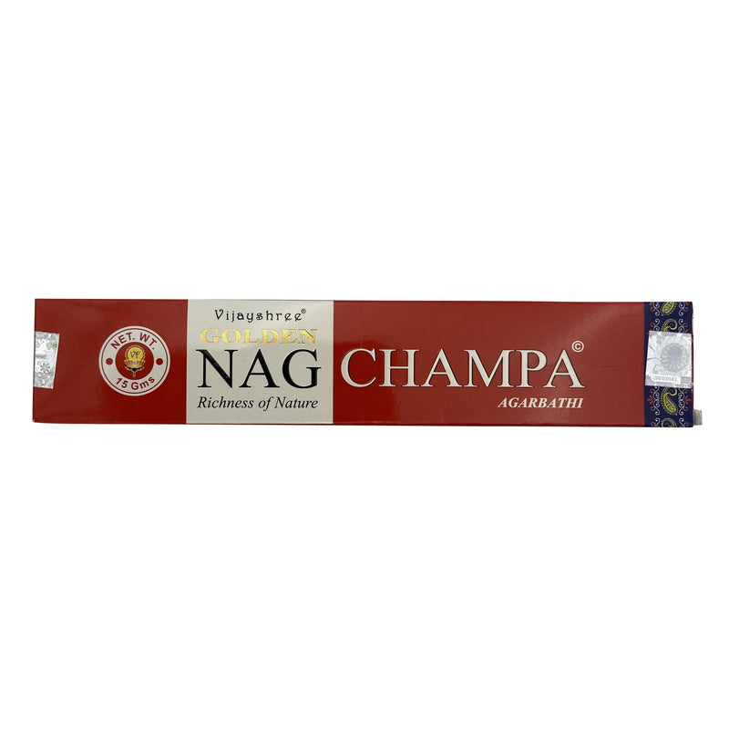 Vijayshree Golden Nag Champa Incense Sticks - East Meets West USA