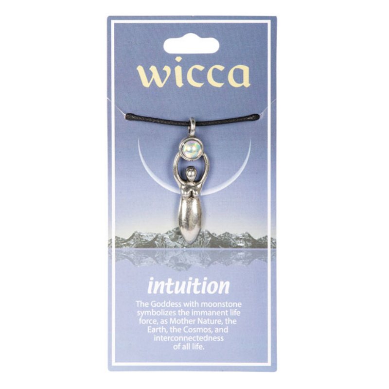 Wicca Intuition Peweter Necklace - East Meets West USA