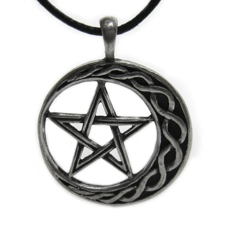 Wicca Stability Pewter Necklace - East Meets West USA