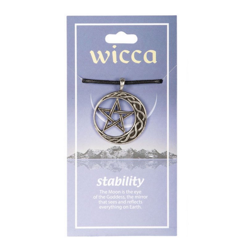 Wicca Stability Pewter Necklace - East Meets West USA