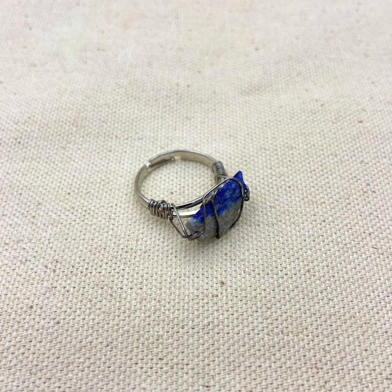 Wire Wrapped Crystal Ring - East Meets West USA
