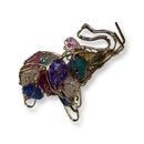 Wire Wrappeed Crystal Elephant - East Meets West USA