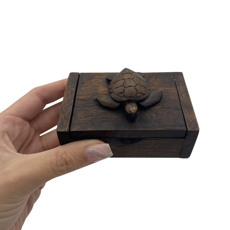 Wooden Turtle Box - East Meets West USA
