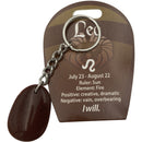 Zodiac Healing Crystal Keychain - East Meets West USA
