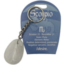 Zodiac Healing Crystal Keychain - East Meets West USA