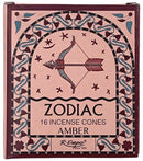 Zodiac Incense Cones Sagittarius Amber